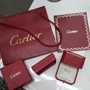 CARTIER RING BOX SET